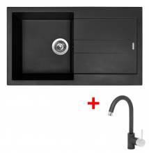 Sinks AMANDA 860 NANO Nanoblack+MIX...